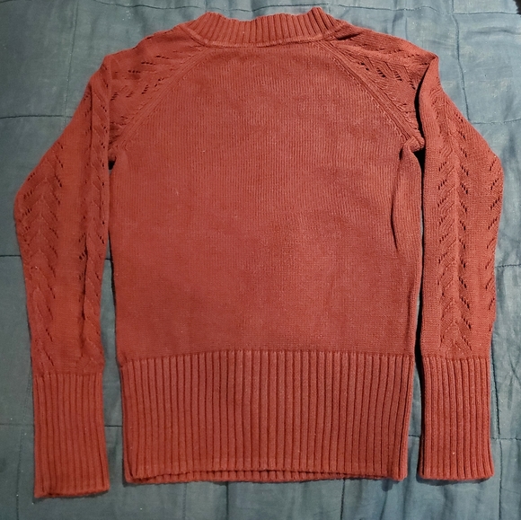 2/$20 Maroon V-Neck Sweater - Picture 3 of 4
